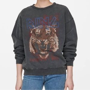 Anine Bing - Small - Tiger Sweatshirt